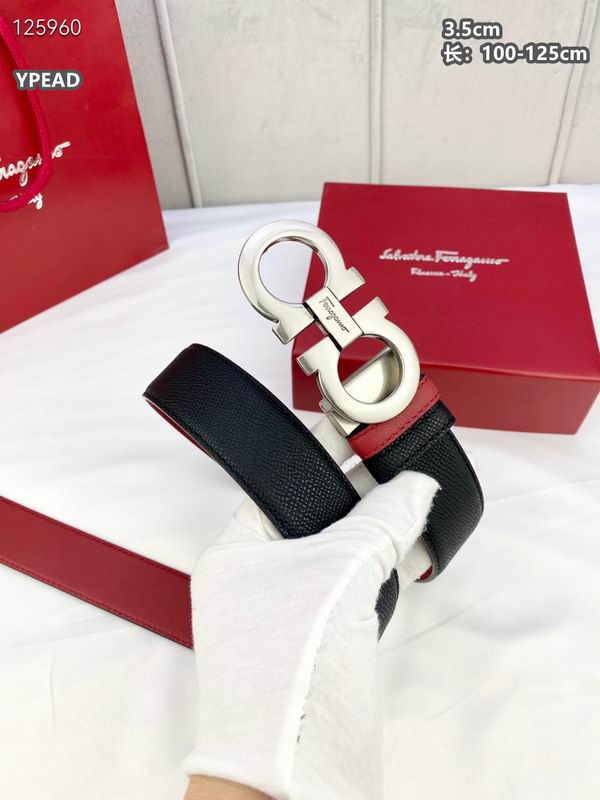 Ferragamo belt 35mmX100-125cm 8L23